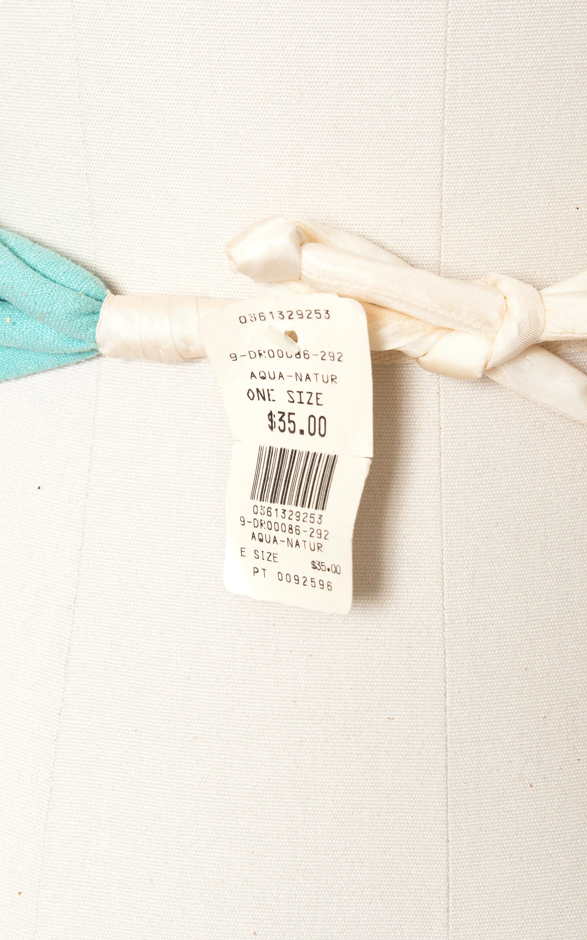 1980s DEADSTOCK Braided Cording Cinch Belt | small/medium/large