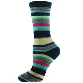Althea Striped Cashmere Blend Socks (Women's)