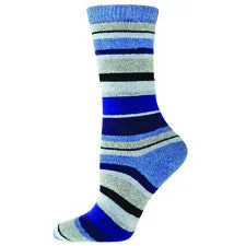 Althea Striped Cashmere Blend Socks (Women's)