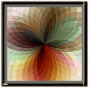 Armine Lotus Abstract Silk Scarf #20