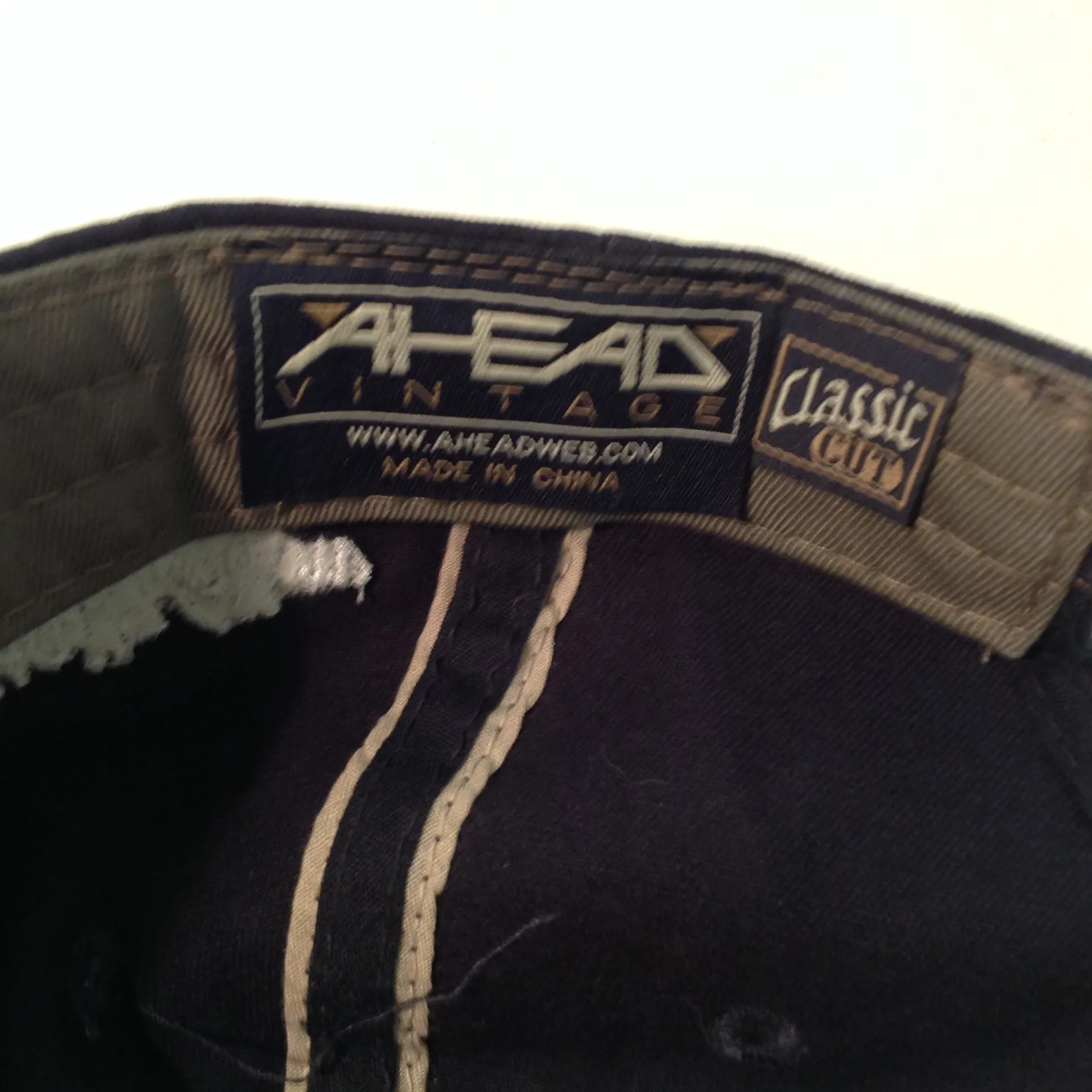 Authentic Ahead Vintage Classic Cut 2017 PGA Championship Quail Hollow Golf Club Charlotte North Carolina Tournament Souvenir Black Baseball Cap