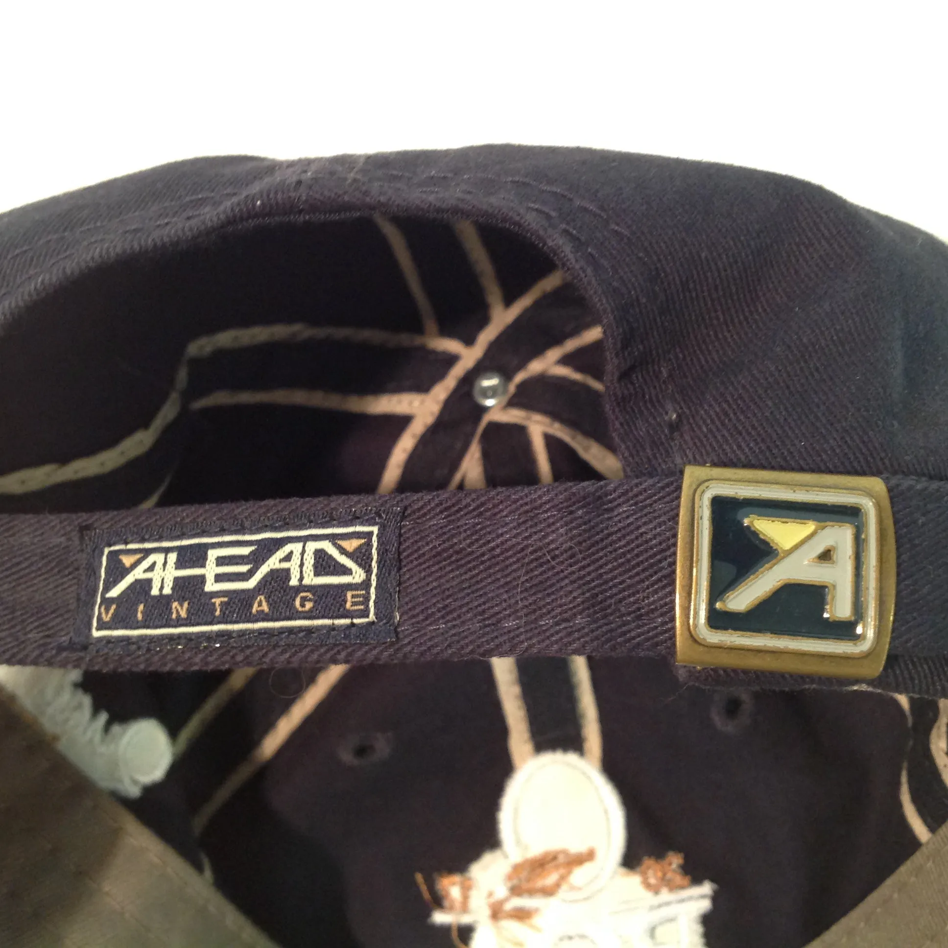 Authentic Ahead Vintage Classic Cut 2017 PGA Championship Quail Hollow Golf Club Charlotte North Carolina Tournament Souvenir Black Baseball Cap