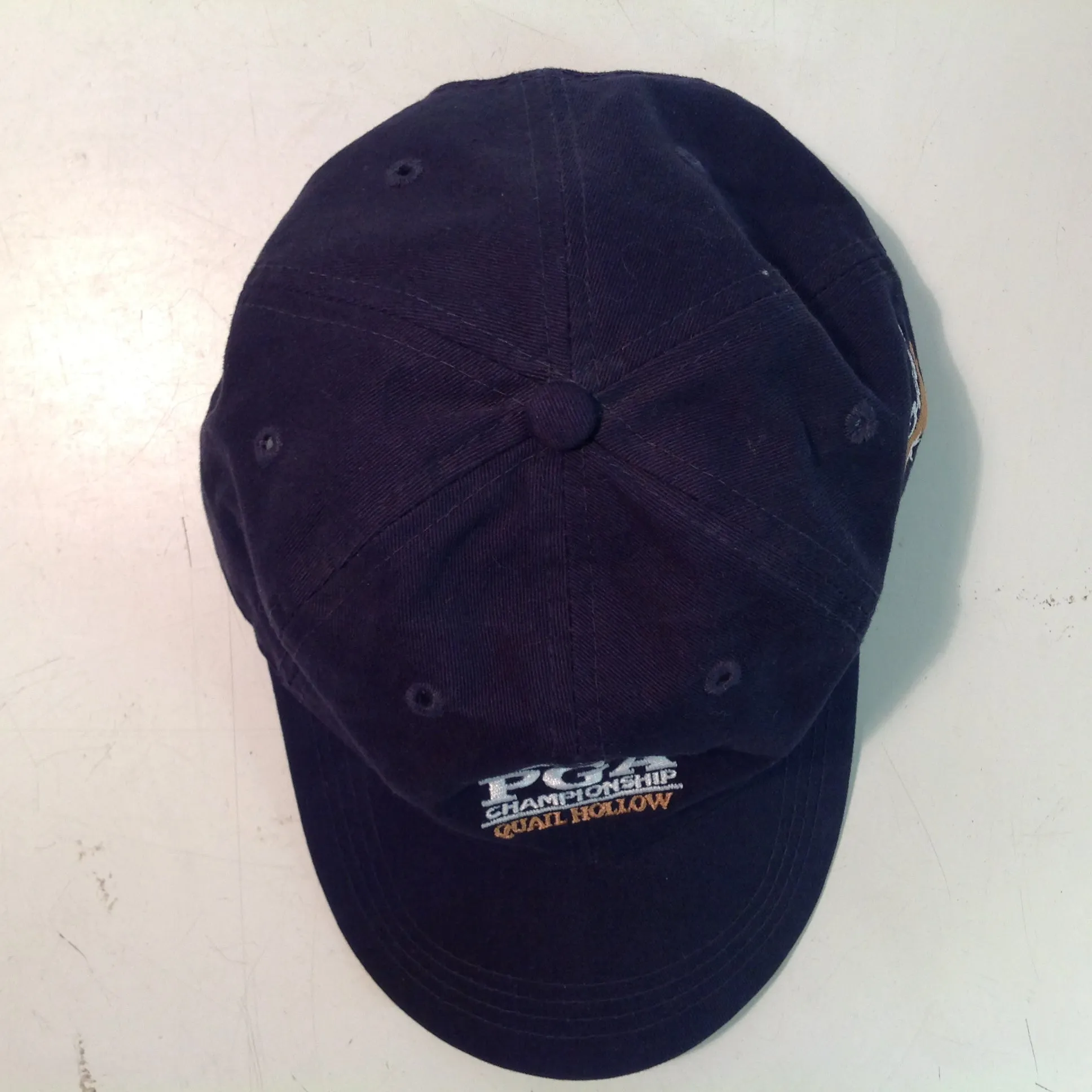 Authentic Ahead Vintage Classic Cut 2017 PGA Championship Quail Hollow Golf Club Charlotte North Carolina Tournament Souvenir Black Baseball Cap