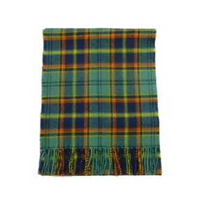 County Antrim Tartan Lambswool Scarf