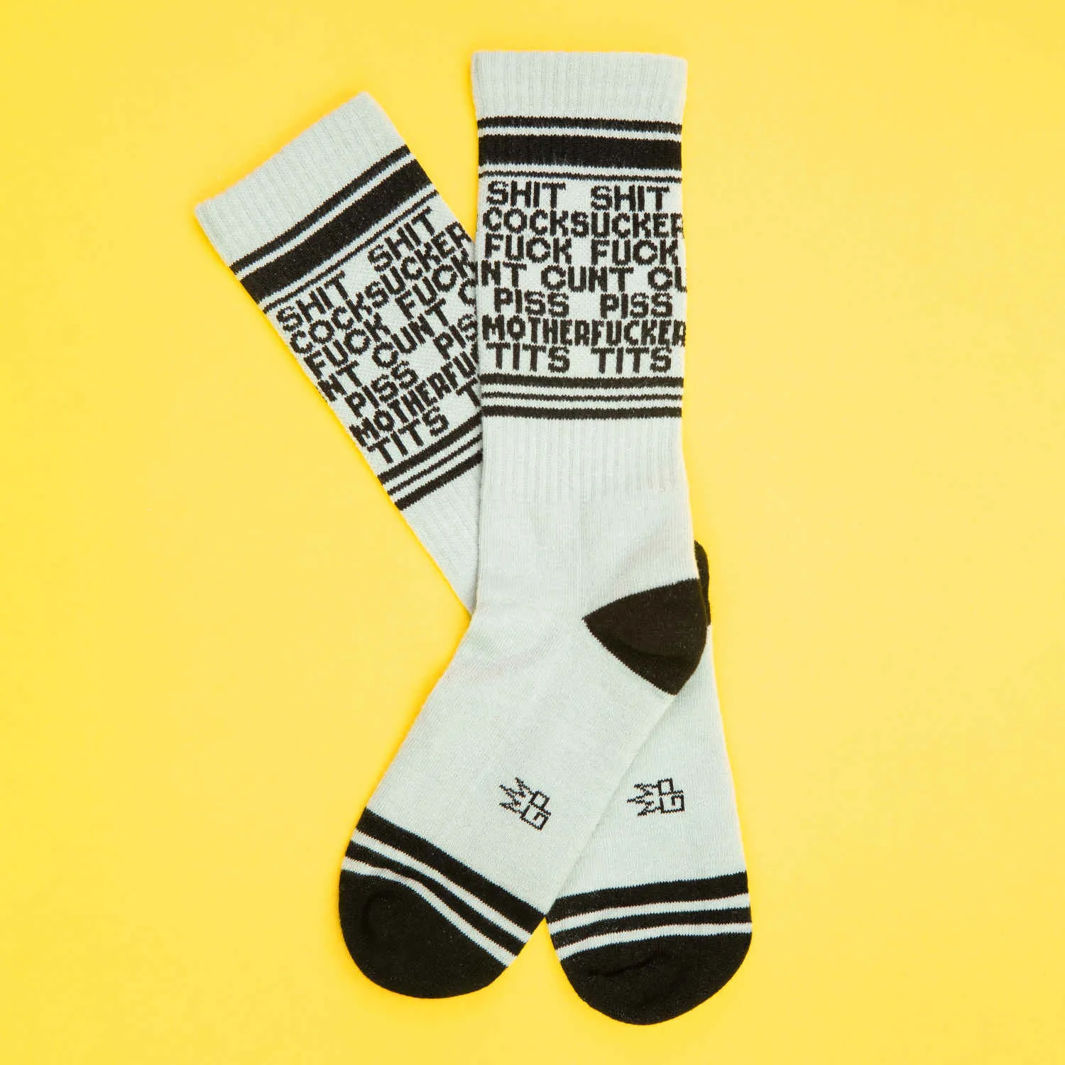 Dirty Words - Gym Crew Socks