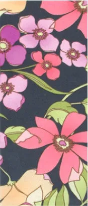 Embraceable Floral Opaque Knee Highs (Women's)