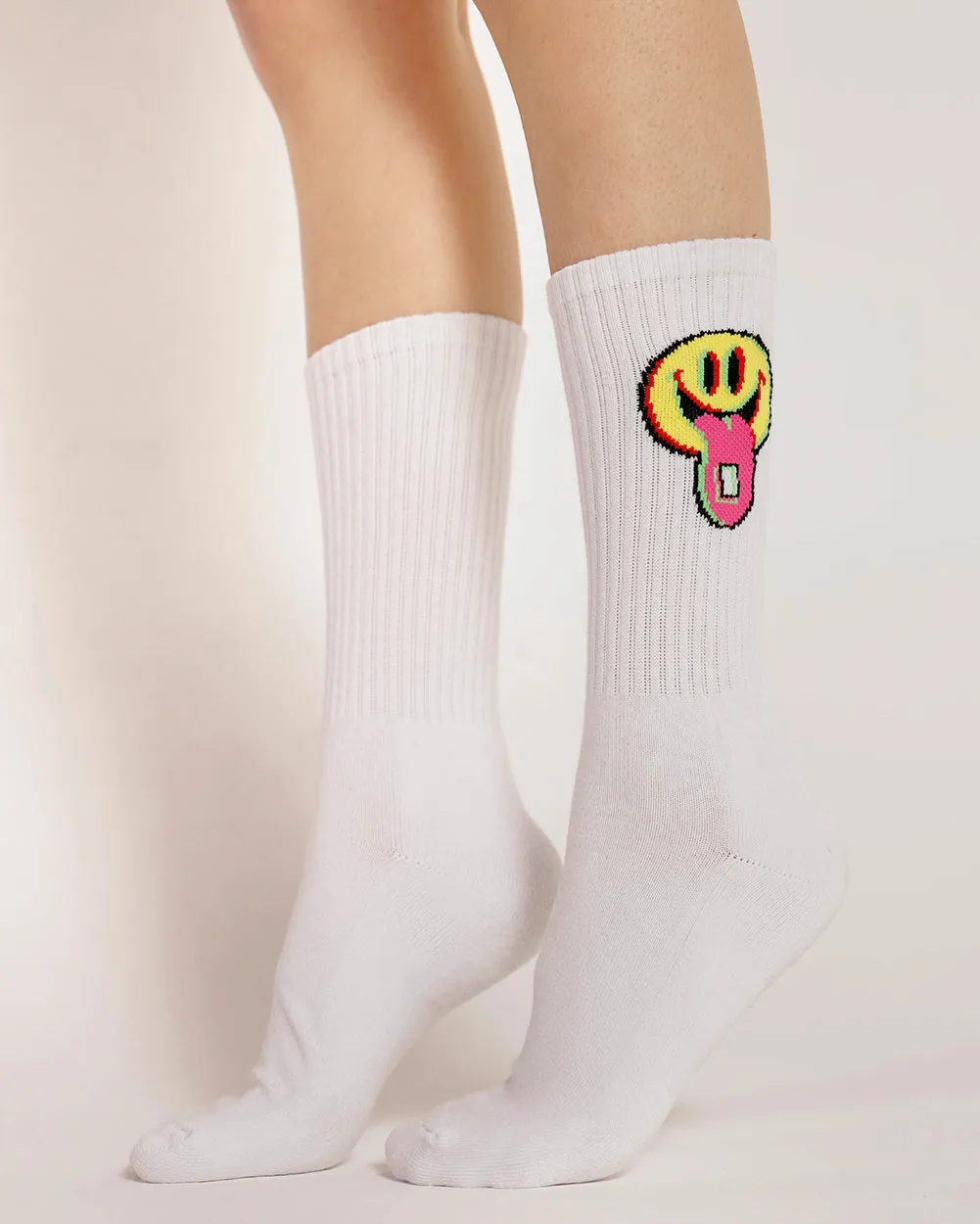 Happy Hour Acid Smiley Socks