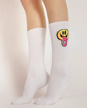 Happy Hour Acid Smiley Socks