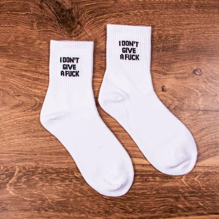 IDGAF ANKLE SOCKS