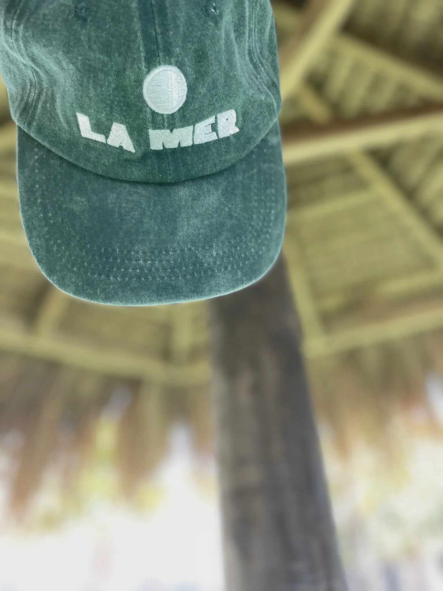 Little Palma La Mer Cap in Green