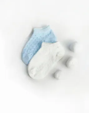 Mesh Breathable Cotton Socks for Baby Toddler Boys Girls 3-12M