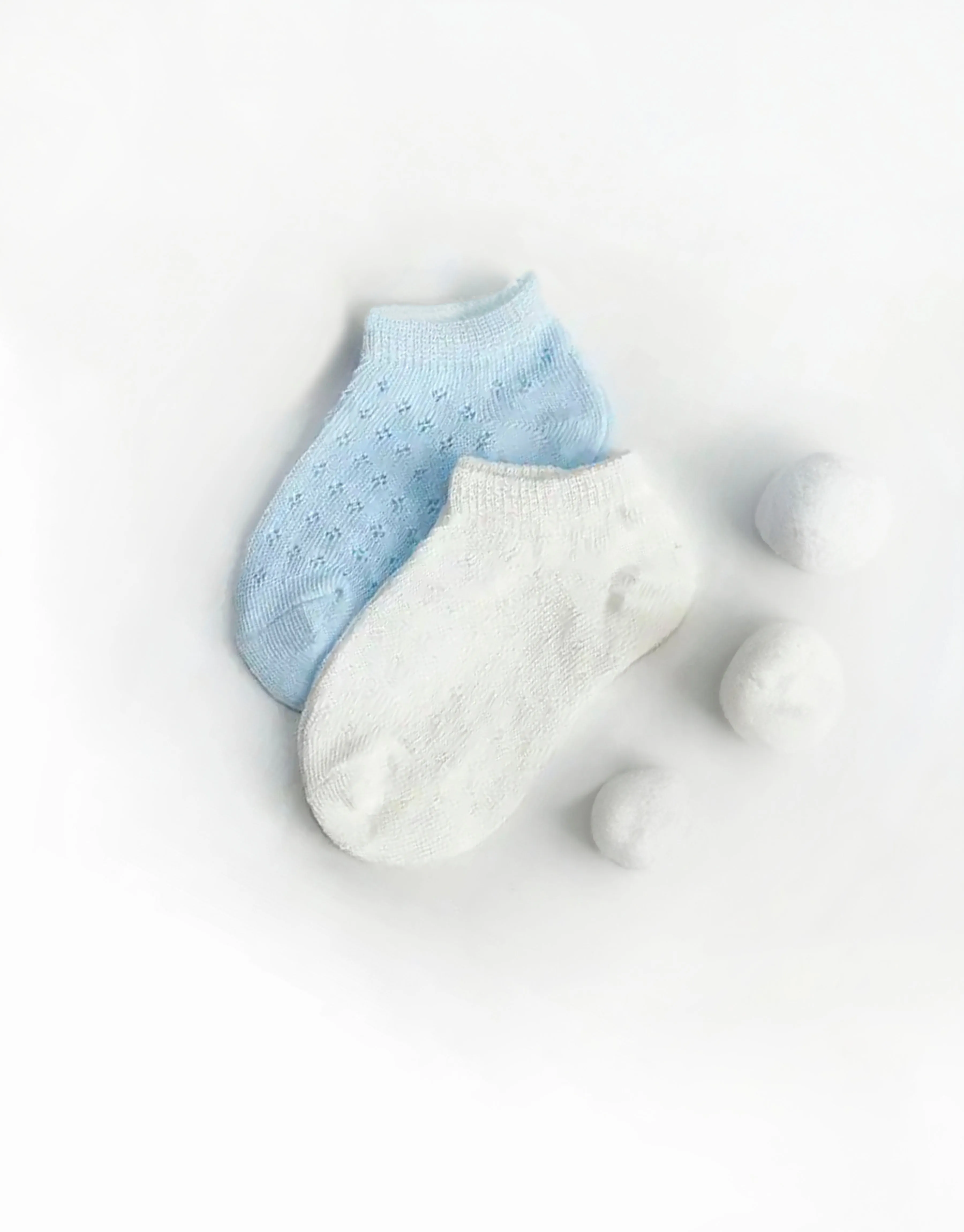 Mesh Breathable Cotton Socks for Baby Toddler Boys Girls 3-12M