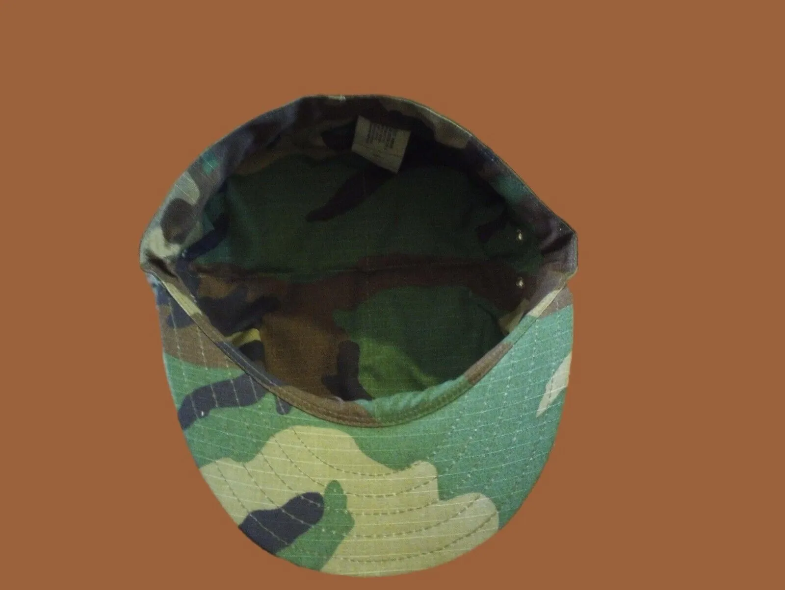 Military Issue Woodland Camouflage Combat Hat 100% Cotton BDU Utility Cap New