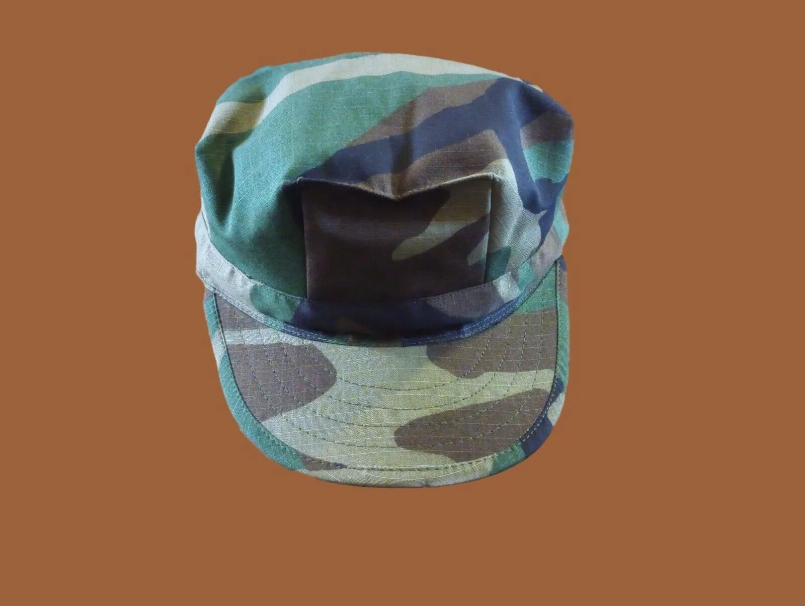 Military Issue Woodland Camouflage Combat Hat 100% Cotton BDU Utility Cap New