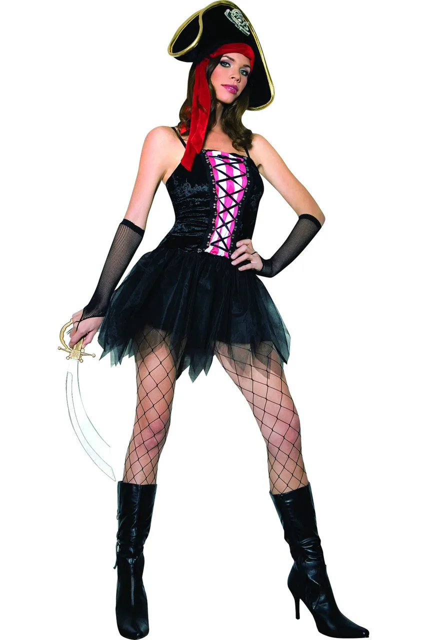 Pirate Goth Maiden Costume