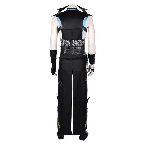 Quan Chi Black Outfit Cosplay Costume
