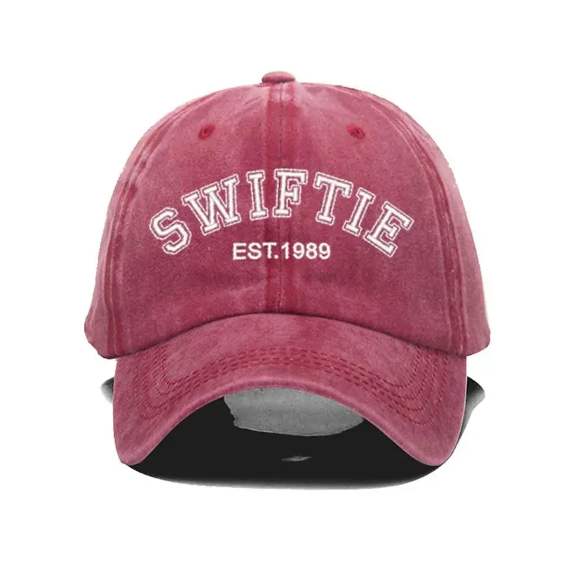 Taylor Swift 1989 Baseball Caps For Men Women Fashion Letter printing Vintage Soft Cotton Dad Hat Unisex Gifts From Fans
