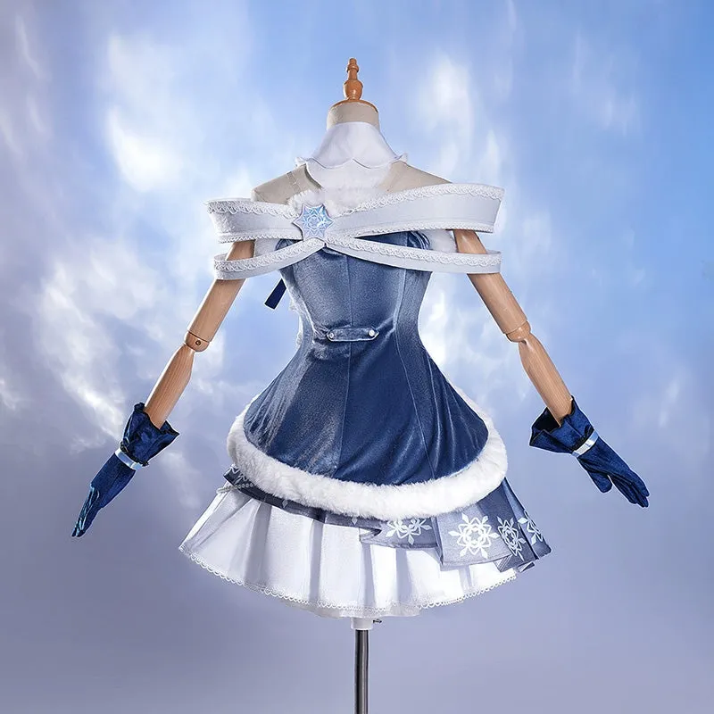 Vocaloid Hatsune Miku Snow Miku 2025 Cosplay Costume