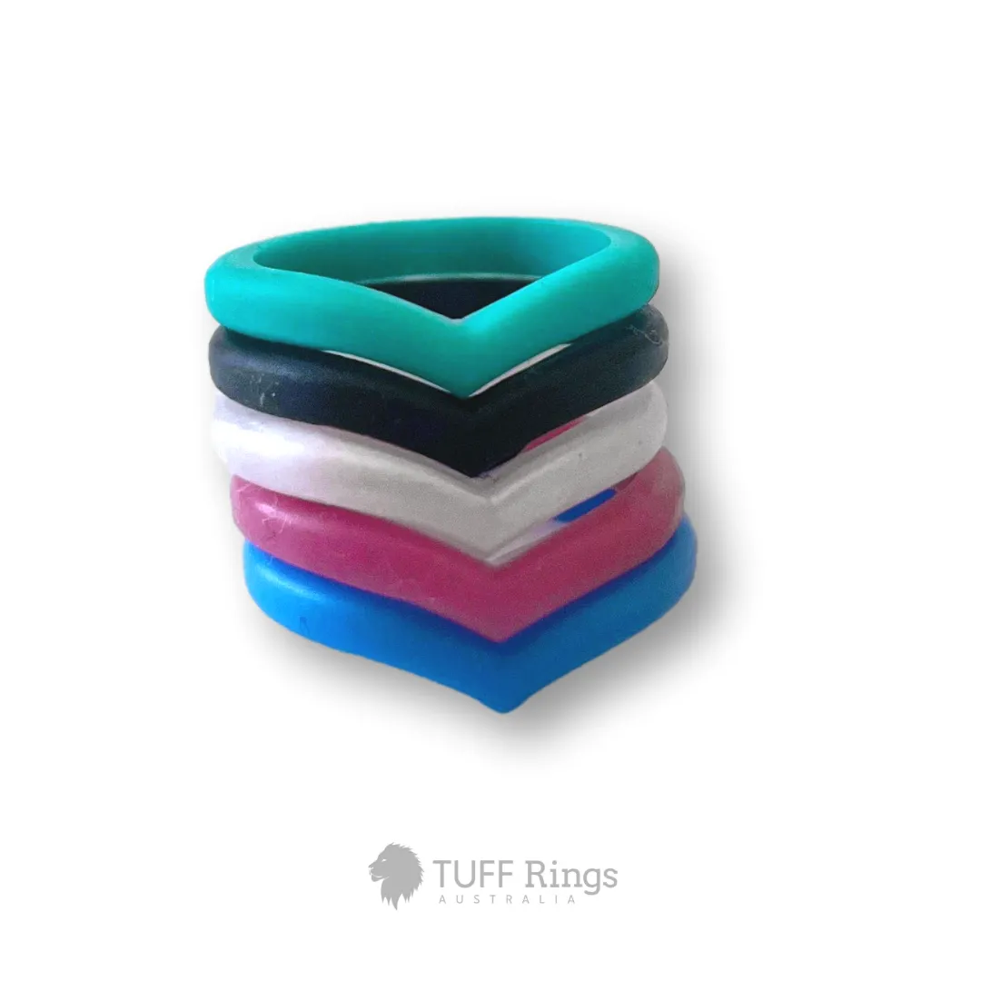 Women's DOVE Silicone Ring